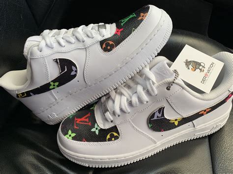 custom lv air force 1.